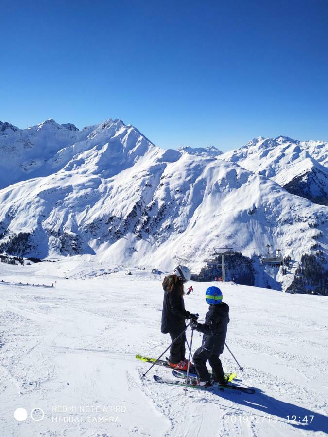 Ferienwohnung Haus Walch Pettneu am Arlberg Exterior foto